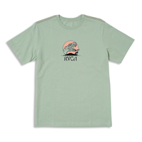 RVCA Men's Whiskey Bite T Shirt Front_Flat