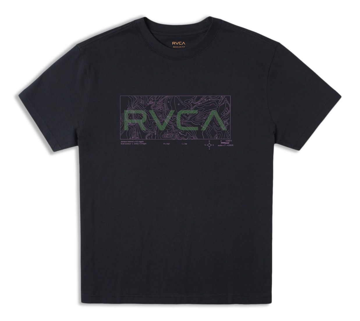 RVCA Men's Big Topo T Shirt