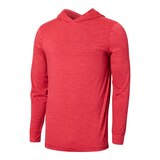 SAXX Men's DropTemp UPF 50 Pullover Hoodie Front_Angled_Left