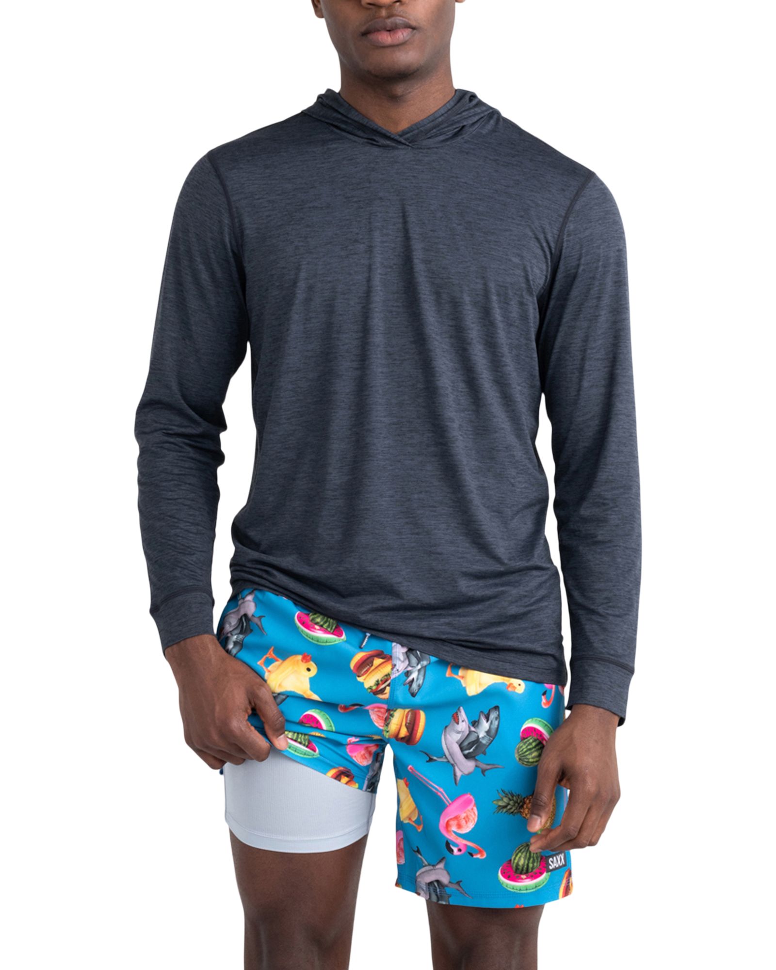SAXX Men's DropTemp UPF 50 Pullover Hoodie