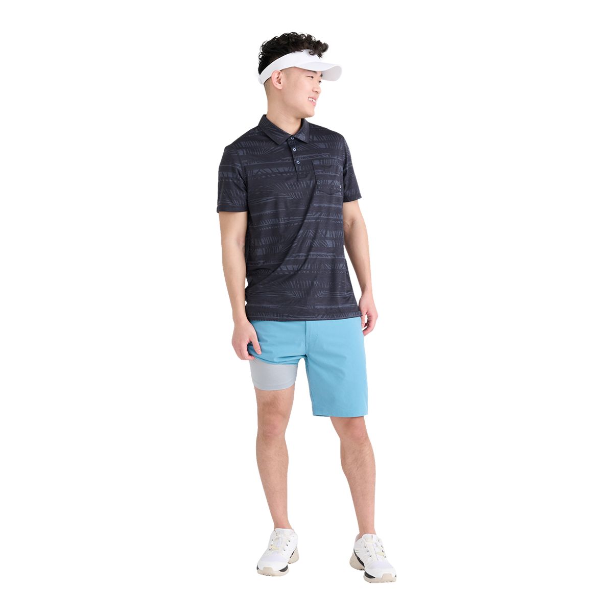 Saxx Men's Go To Town 8 Inch Hybrid Shorts