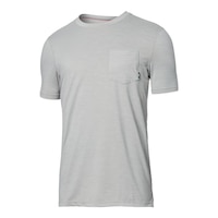 Saxx Men's Droptemp Pocket T Shirt Front_Three_Fourths_Angled_Left