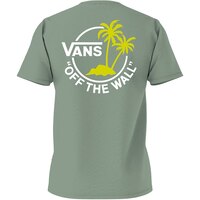 Vans Men's Classic Mini Dual Palm II T Shirt Front_Flat