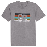 Outdoor Research Men's Advocate Stripe T Shirt Front_Flat