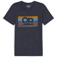 Outdoor Research Men's Advocate Stripe T Shirt Front_Flat