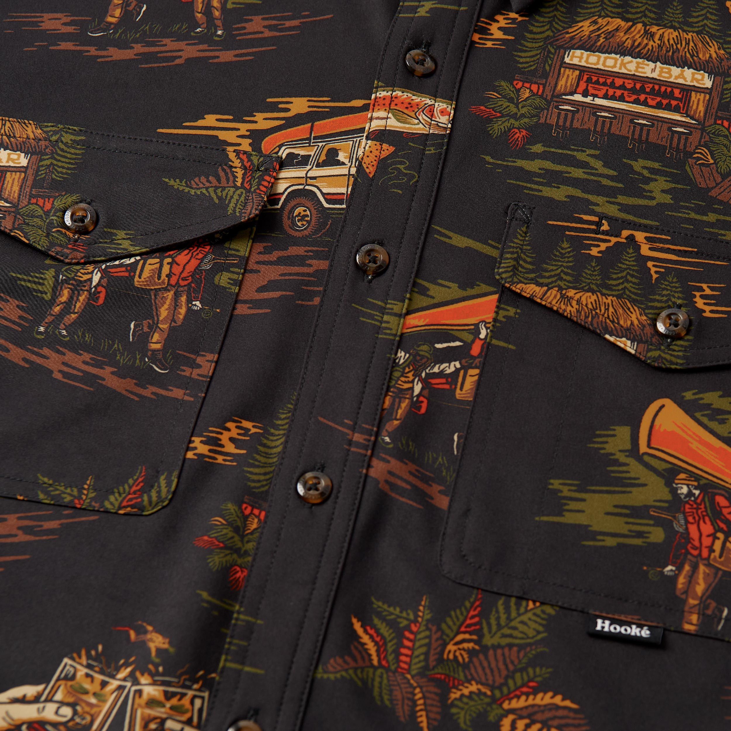 Hooke Men's Fun O'Clock Quick Dry T Shirt