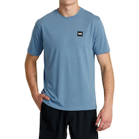RVCA Sport Men's RVCA 2X T Shirt Front_Flat