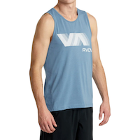 RVCA Sport Men's VA RVCA Blur Tank Front_Three_Fourths_Angled_Right