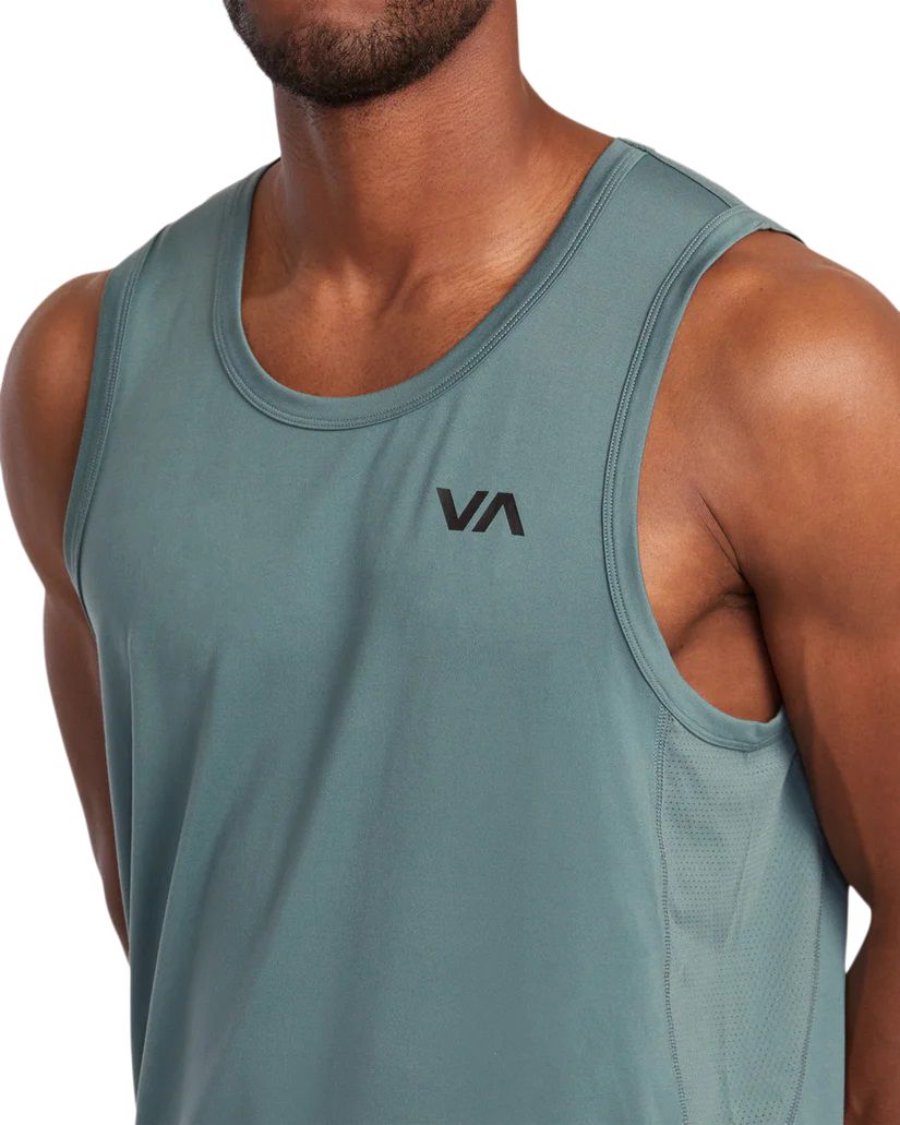 RVCA Sport Men's Vent Tank Top, Sleeveless
