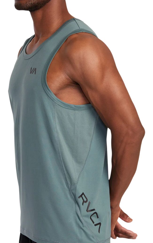 RVCA Sport Men's Vent Tank Top, Sleeveless