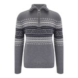 We Norwegians Men's Setesdal Zipup Sweater Front_Flat