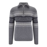 We Norwegians Men's Setesdal Zipup Sweater Front_Flat