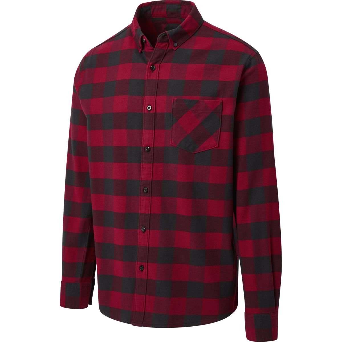 Ripzone Men’s Monte 2.0 Stretch Long Sleeve Flannel Shirt