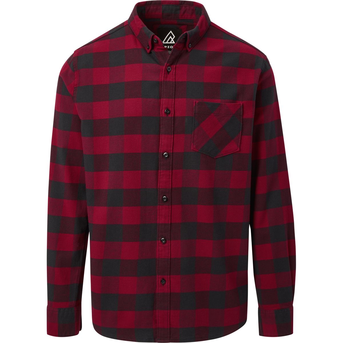 Ripzone Men’s Monte 2.0 Stretch Long Sleeve Flannel Shirt