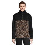 Ripzone Men's Woolly 2.0 Sherpa Fleece Pullover Front_Flat