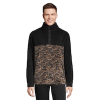 Ripzone Men's Woolly 2.0 Sherpa Fleece Pullover Front_Flat