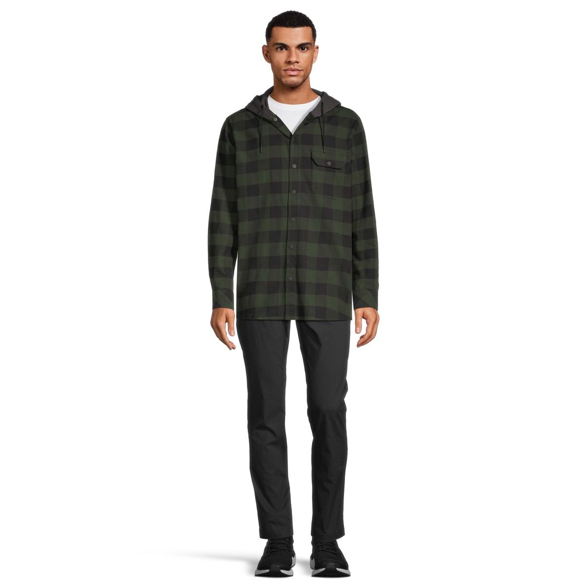 Ripzone Men’s Sierra 2.0 Hooded Flannel Shirt