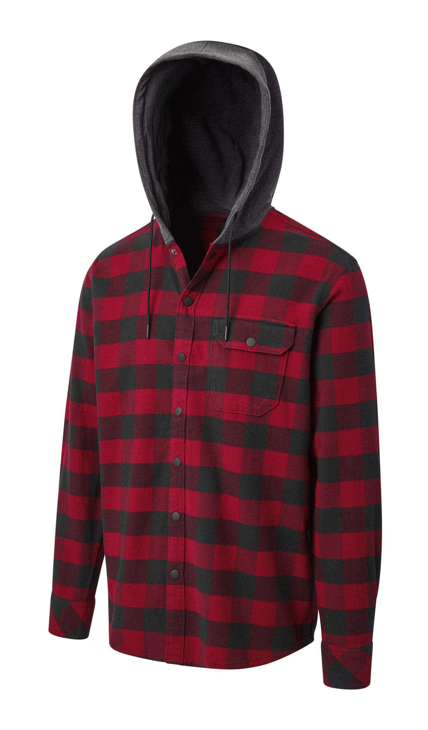 Ripzone Men’s Sierra 2.0 Hooded Flannel Shirt