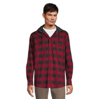 Ripzone Men’s Sierra 2.0 Hooded Flannel Shirt Front_Flat