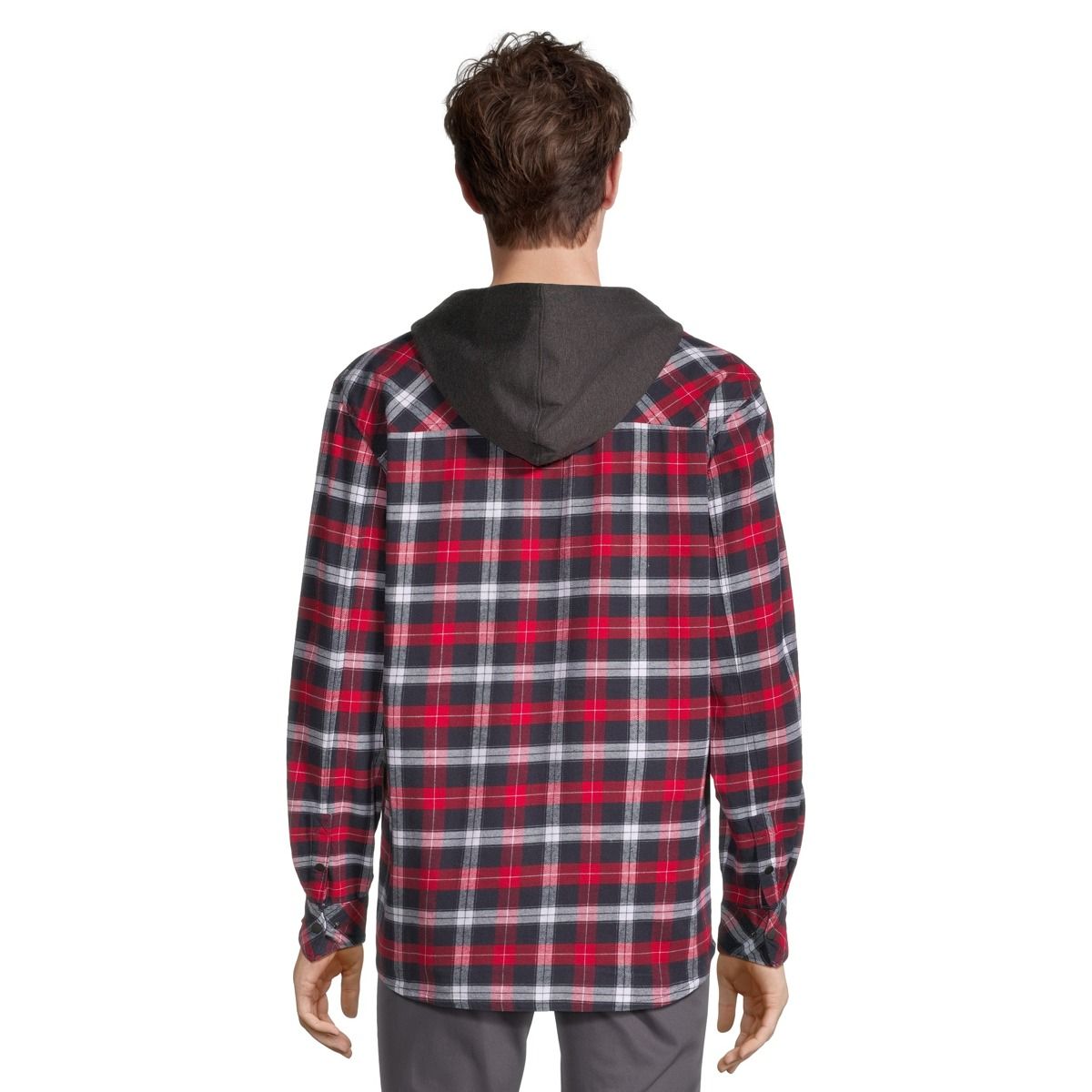 Ripzone Men's Sierra 2.0 Hooded Flannel Shirt