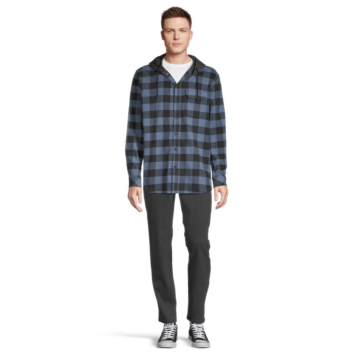 Ripzone Men's Sierra 2.0 Hooded Flannel Top