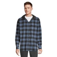 Ripzone Men's Sierra 2.0 Hooded Flannel Top Front_Flat