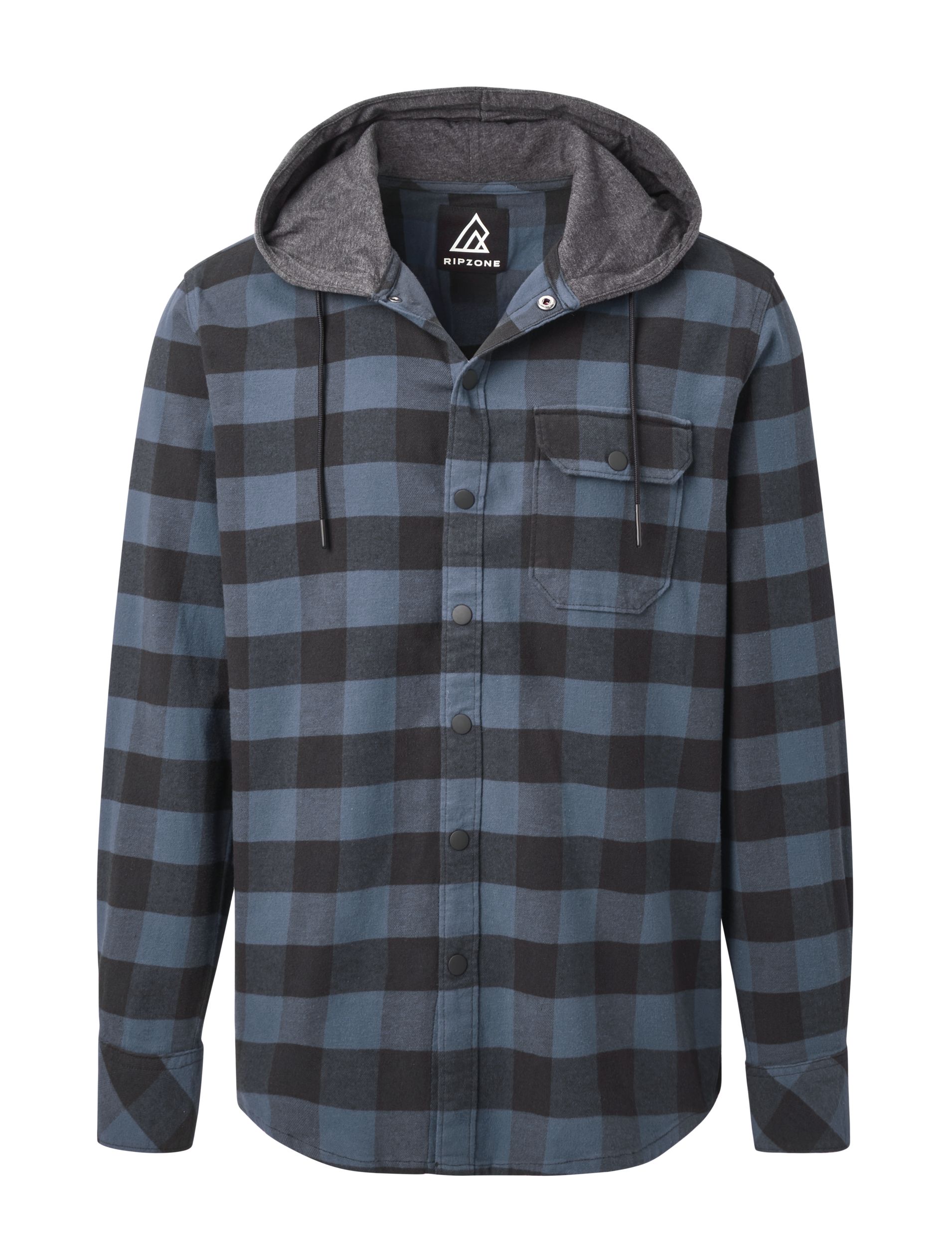 Ripzone Men's Sierra 2.0 Hooded Flannel Top