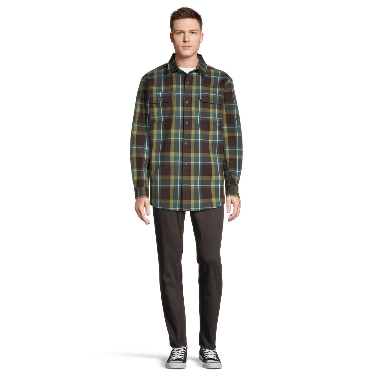 Ripzone Men's Morley Heavy Plaid Shirt