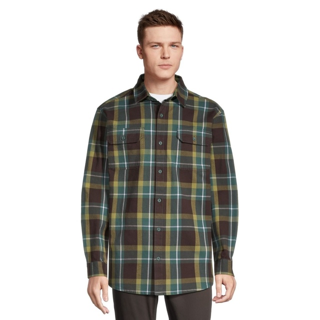 Ripzone Men's Morley Heavy Plaid Shirt
