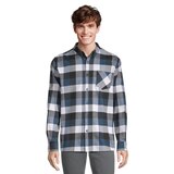 Ripzone Men's Divide Stretch Flannel Shirt Front_Flat
