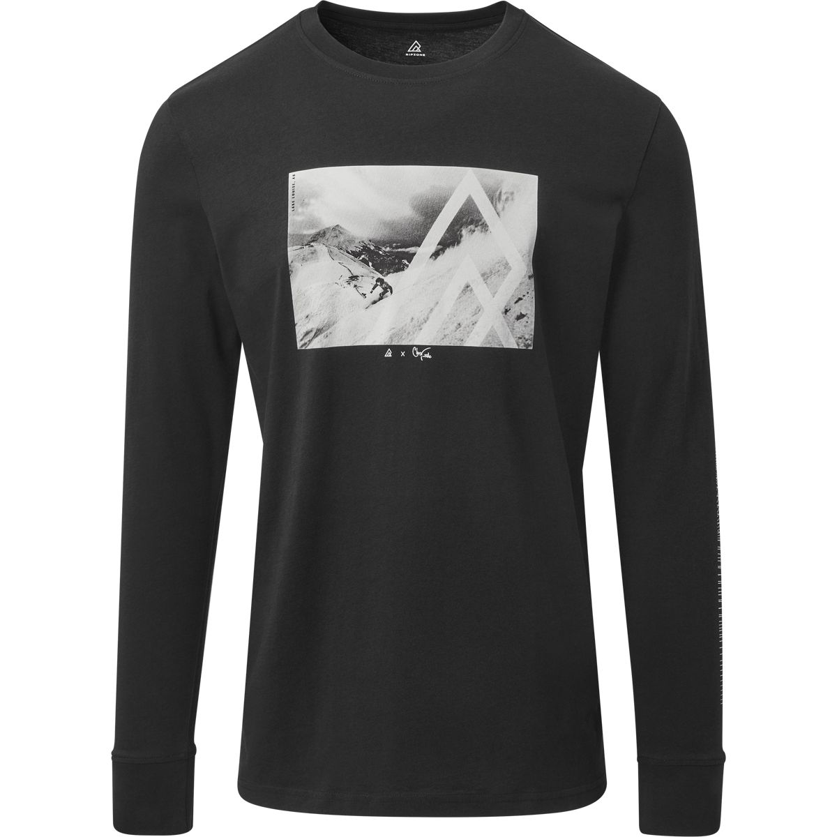 Ripzone Men's Baril Photo Long Sleeve T Shirt