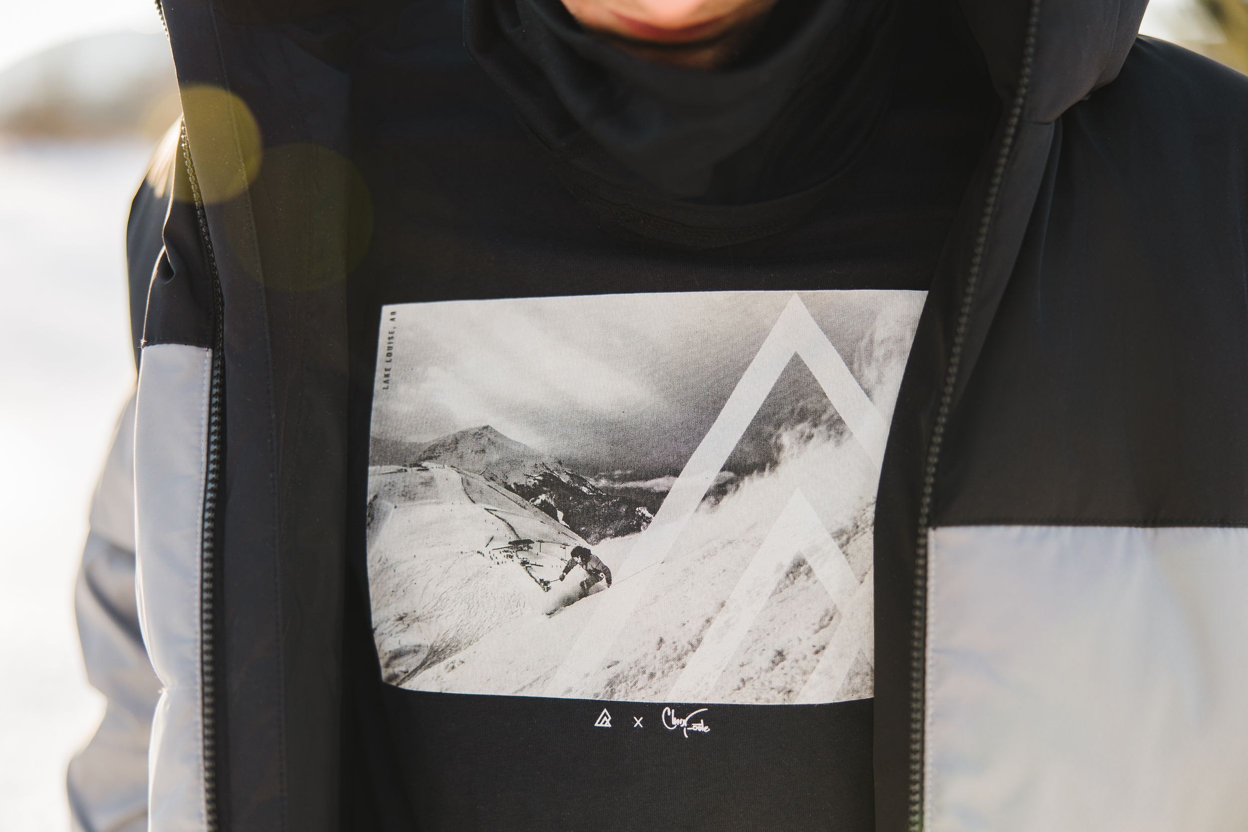 Ripzone Men's Baril Photo Long Sleeve T Shirt