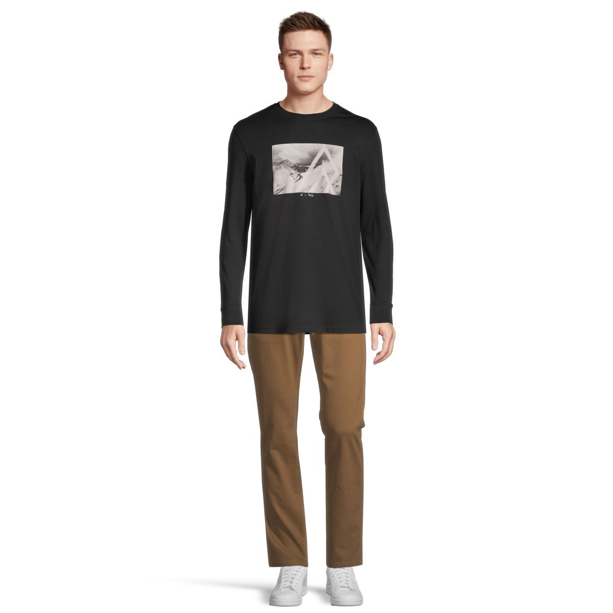 Ripzone Men's Baril Photo Long Sleeve T Shirt