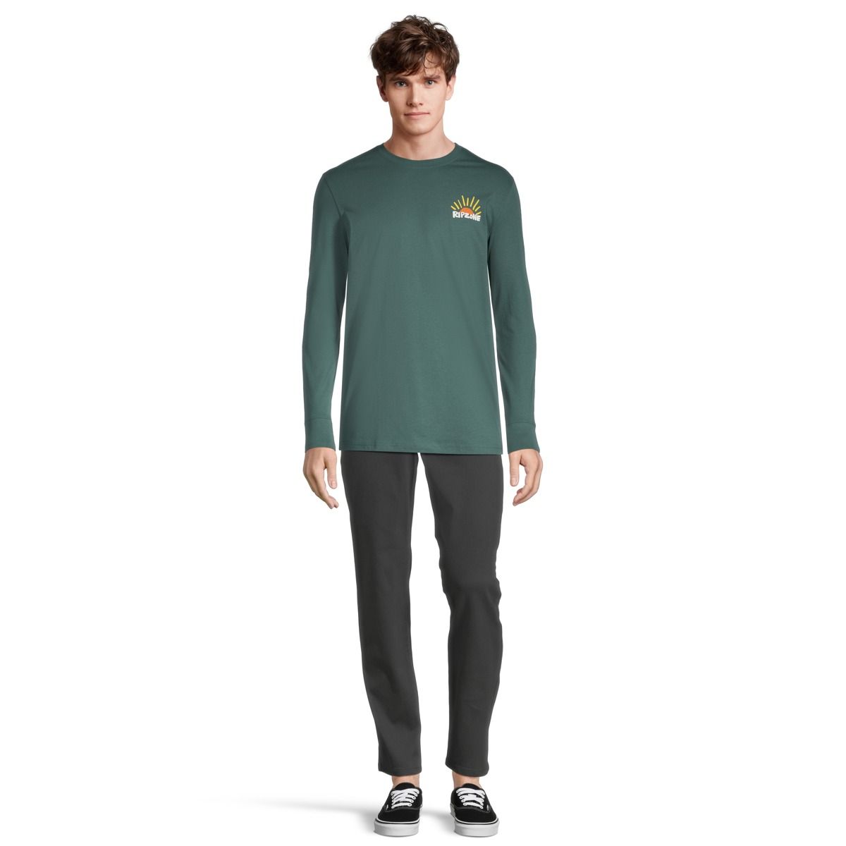 Ripzone Men's Baril Photo Long Sleeve T Shirt