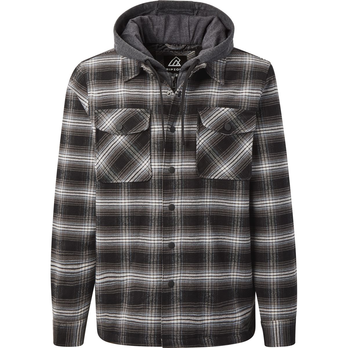 Ripzone Men's Lance 2.0 Hooded Flannel Shirt