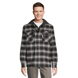 Ripzone Men's Lance 2.0 Hooded Flannel Shirt Front_Flat