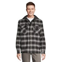 Ripzone Men's Lance 2.0 Hooded Flannel Shirt Front_Flat