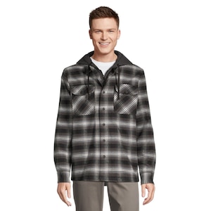 Ripzone Men's Lance 2.0 Hooded Flannel Shirt