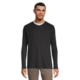 Ripzone Men's Coburgh Thermal Henley Front_Flat