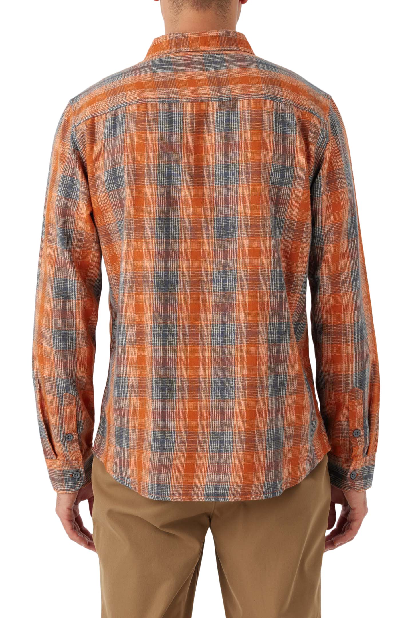 O'Neill Men's Prospect Woven Long Sleeve Flannel Shirt