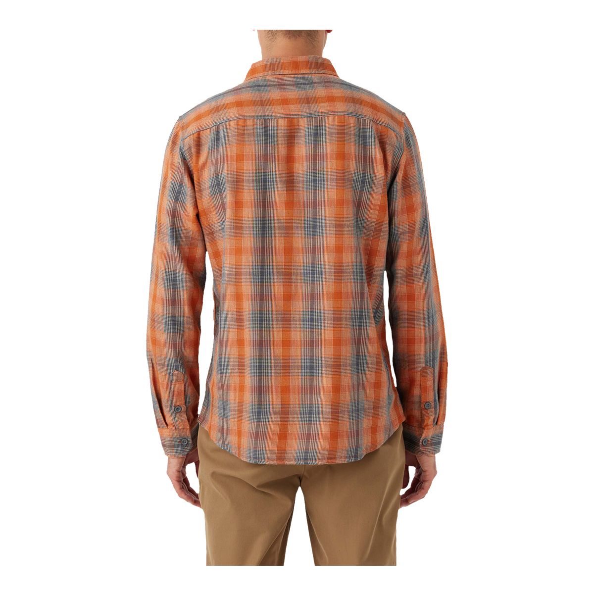 O'Neill Men's Prospect Woven Long Sleeve Flannel Shirt