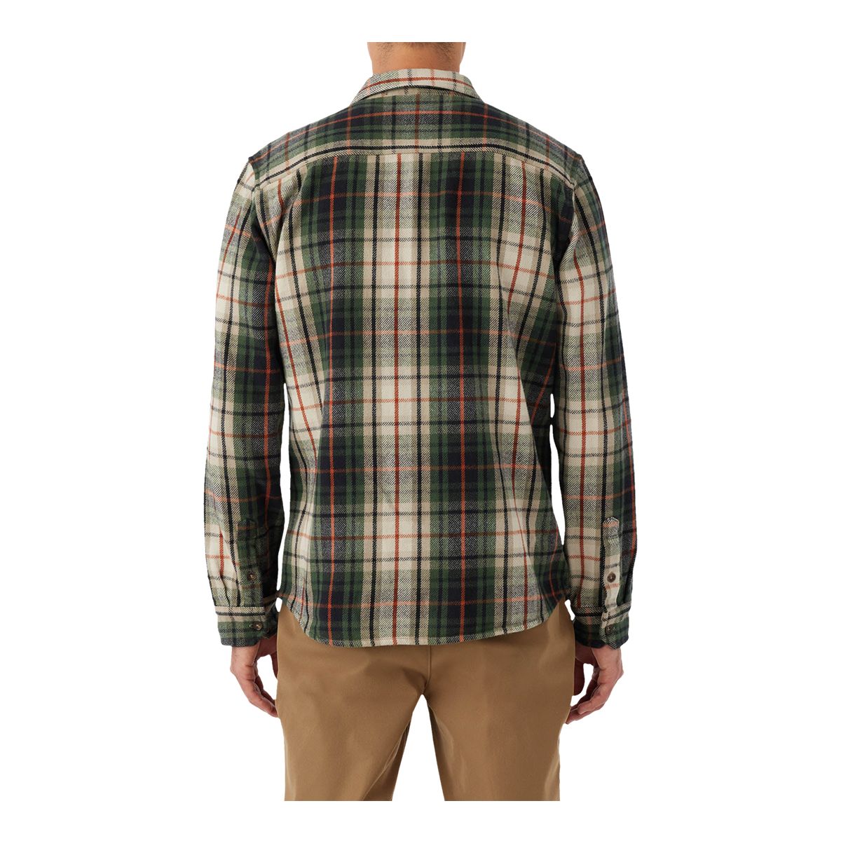 O'Neill Men's Landmark Woven Long Sleeve Flannel Shirt