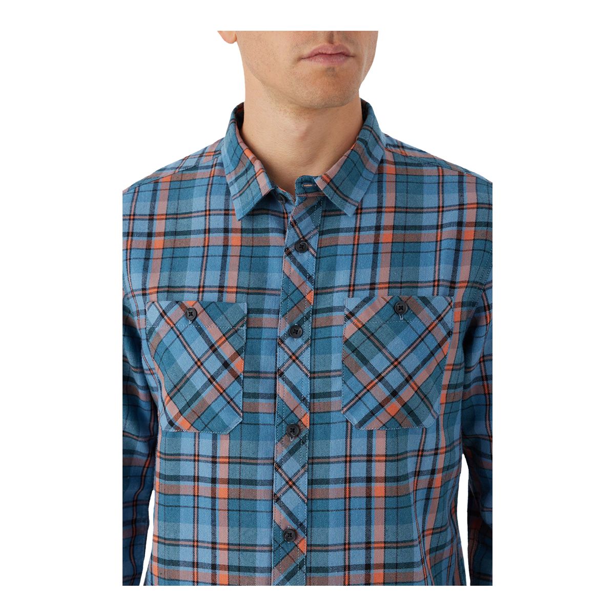 O'Neill Men's OG Jonez Woven Long Sleeve Flannel Shirt