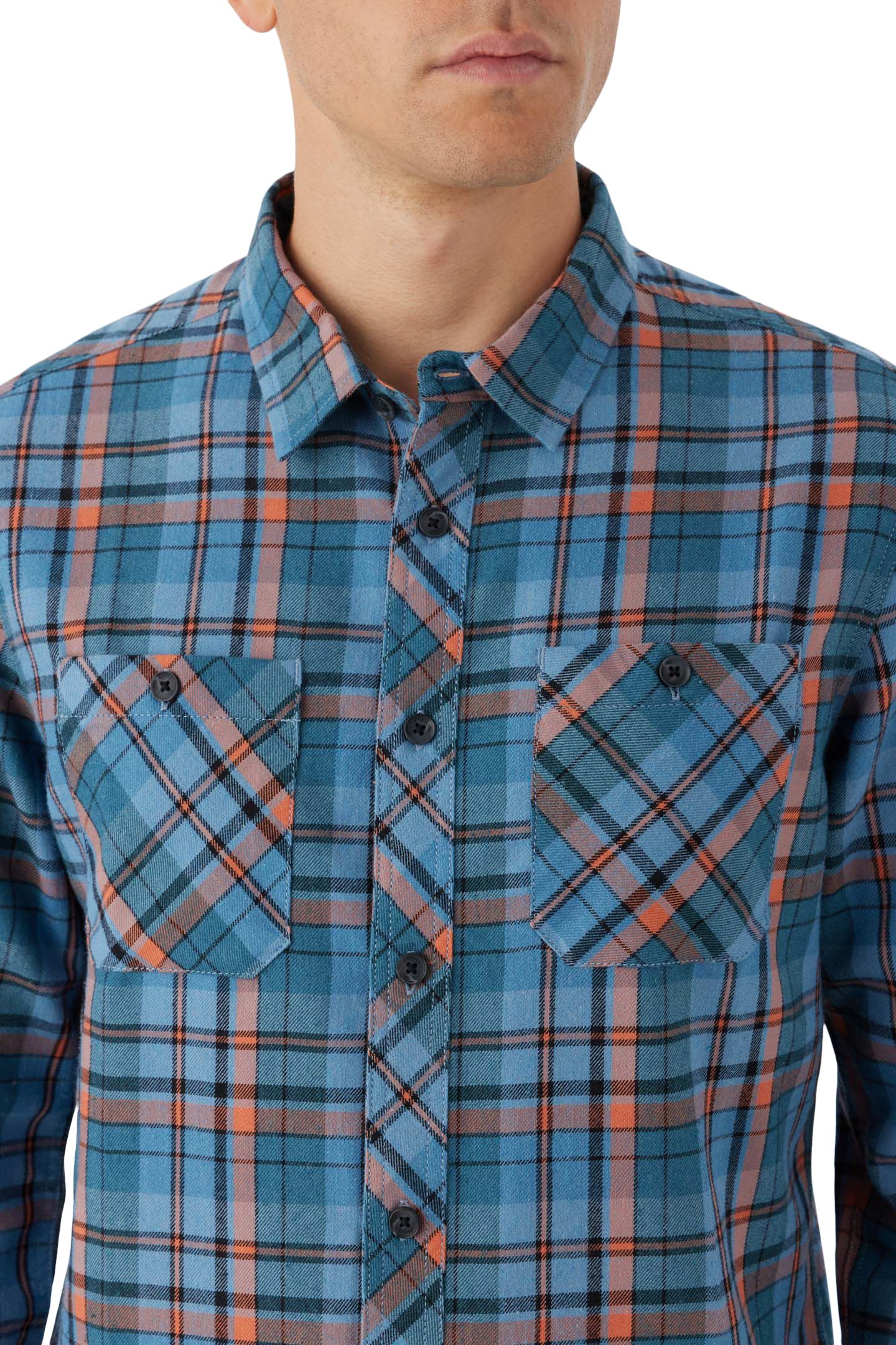 O'Neill Men's OG Jonez Woven Long Sleeve Flannel Shirt