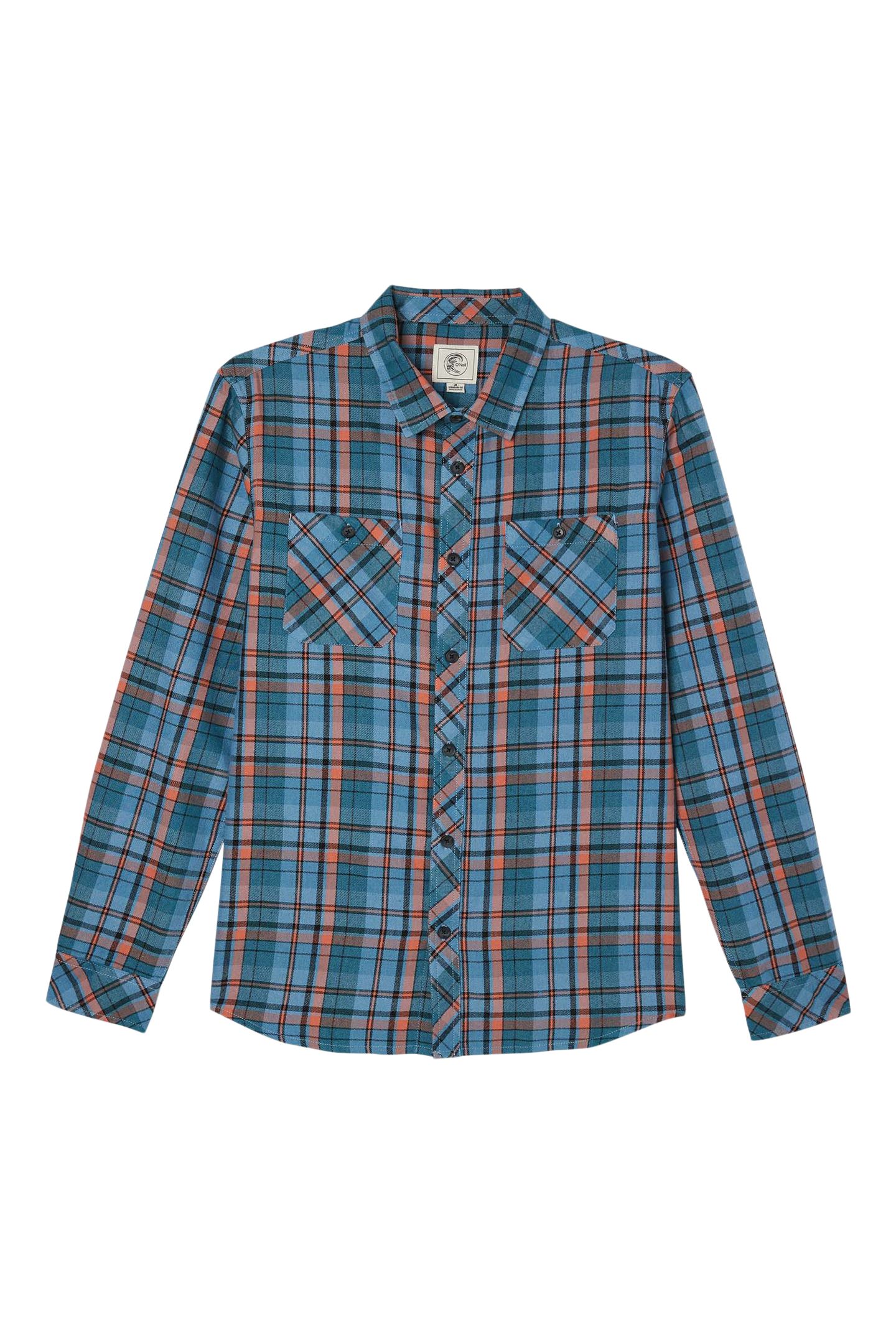 O'Neill Men's OG Jonez Woven Long Sleeve Flannel Shirt
