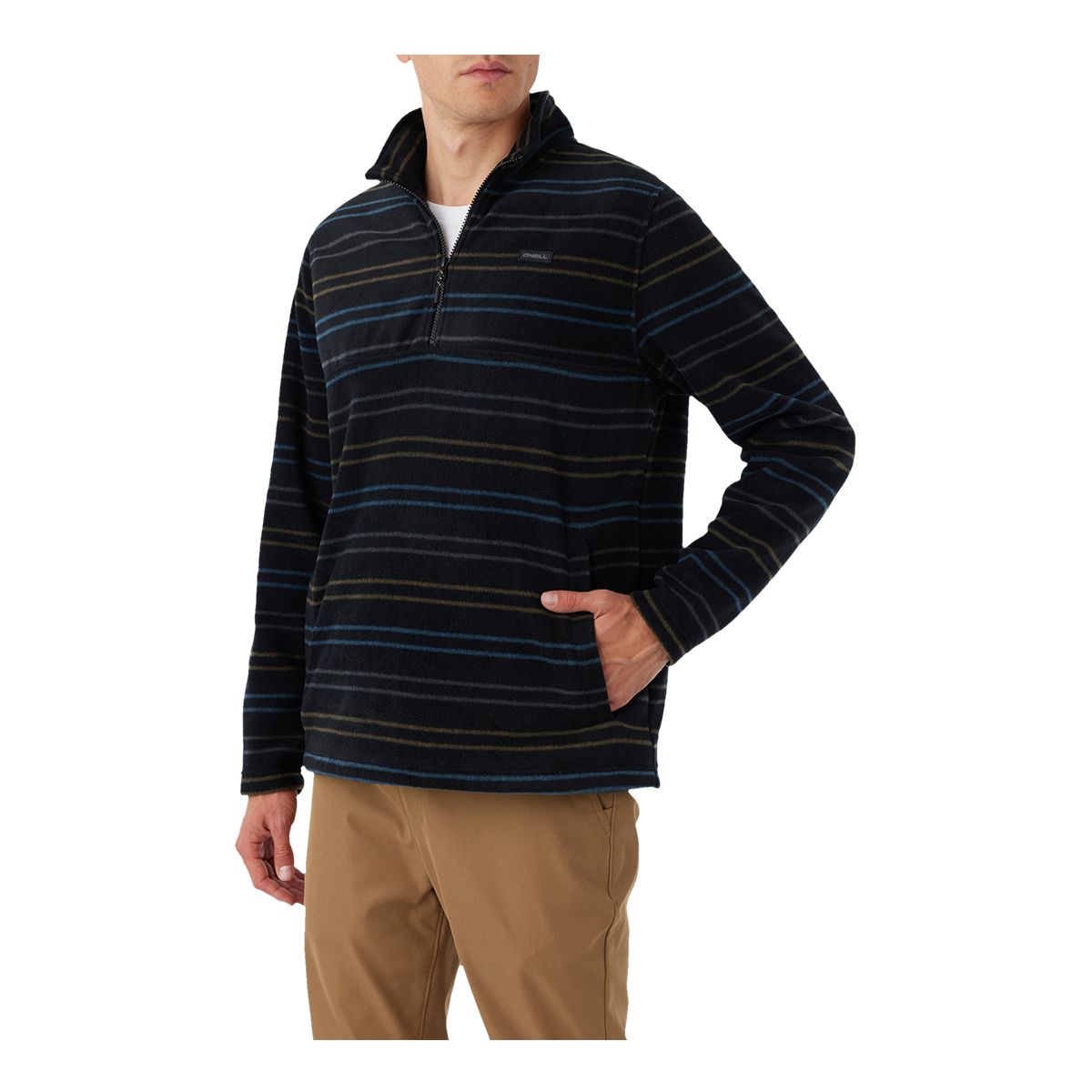 O'Neill Men's Carson Waffle Super Fleece Crew Hoodie