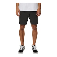 O'Neill Men's Reserve Elastic Waist 18 Inch Hybrid Shorts Front_Flat