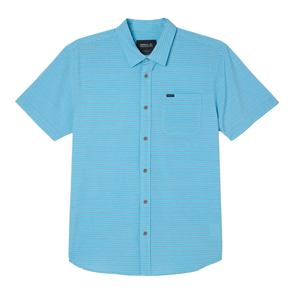 O'Neill Men's TRVLR UPF Traverse Stripe Woven T Shirt