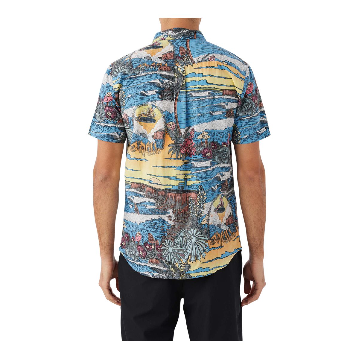 O'Neill Men's Artist Series Oasis Eco Woven T Shirt