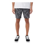O'Neill Men's Stockton Print E-Waist 18 Inch Hybrid Shorts Front_Flat